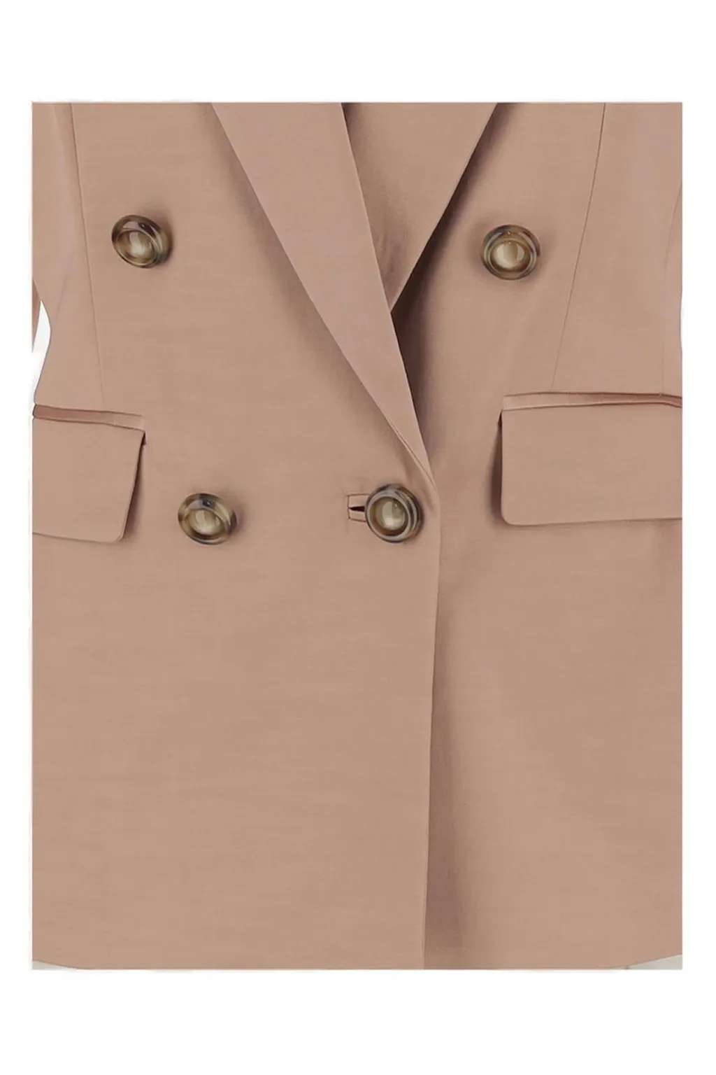 Pinko Long-Sleeved Double Breasted Jacket