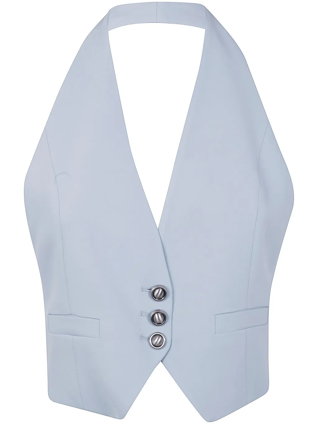 Pinko Halterneck Cropped Vest