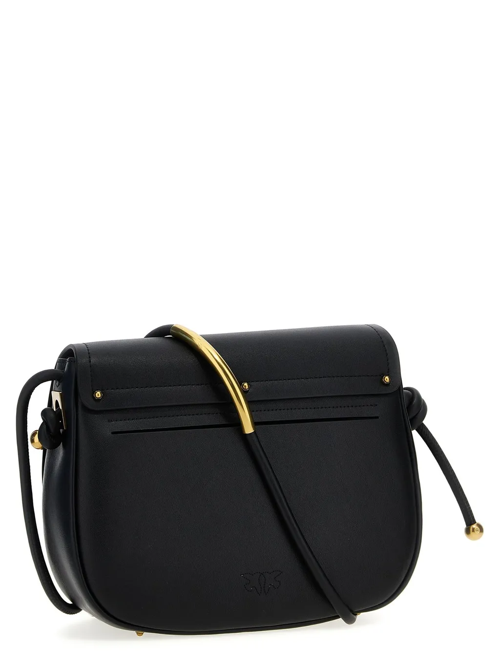 Pinko Saddle Foldover Crossbody Bag