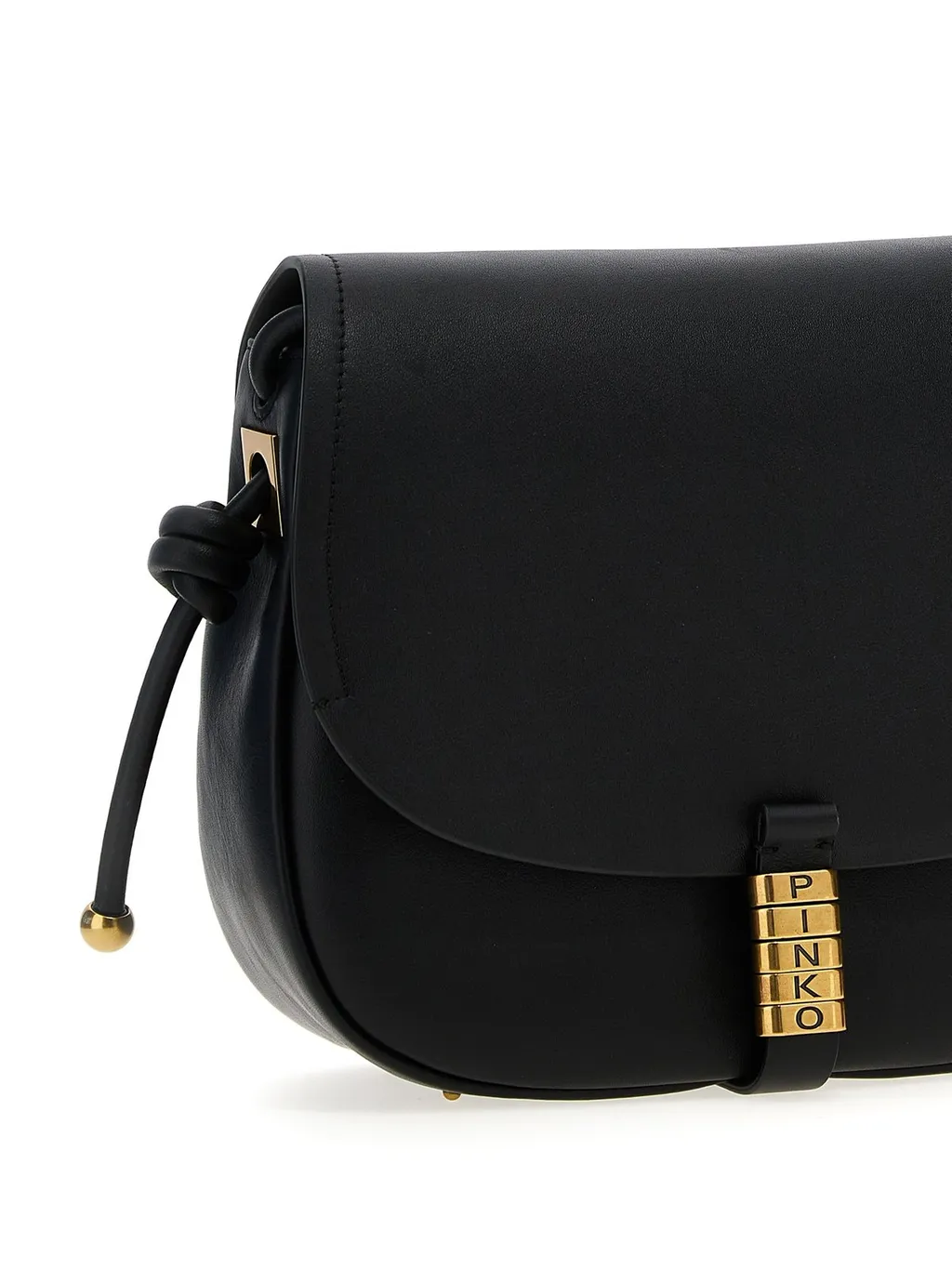 Pinko Saddle Foldover Crossbody Bag