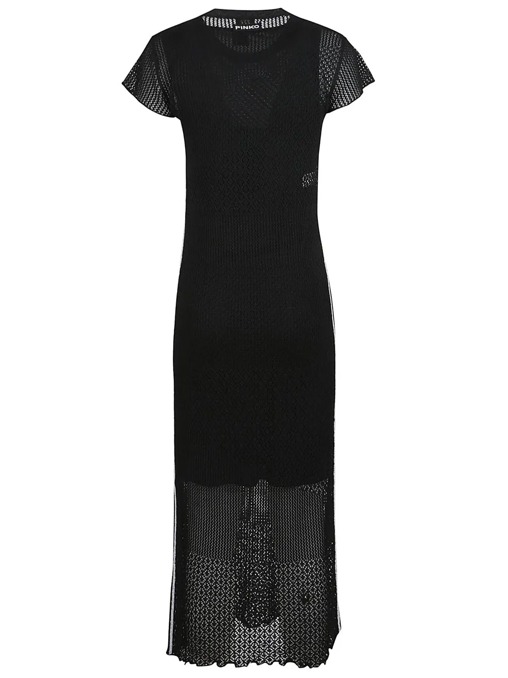 Pinko Monviso Perforated Motif Long Summer Dress