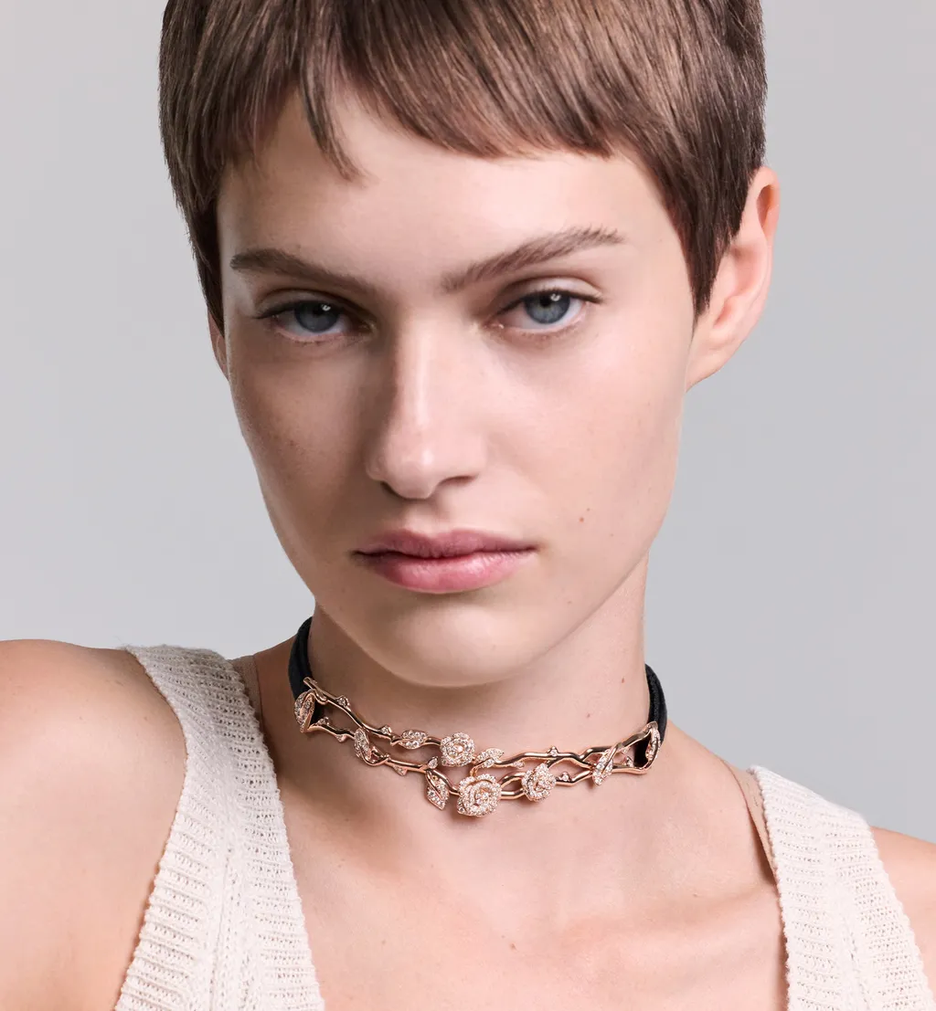 Rose Dior Bagatelle Choker