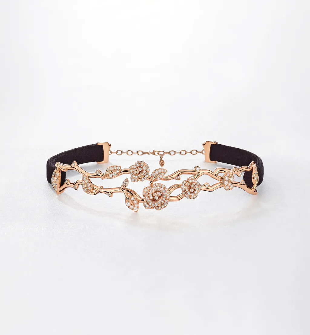 Rose Dior Bagatelle Choker