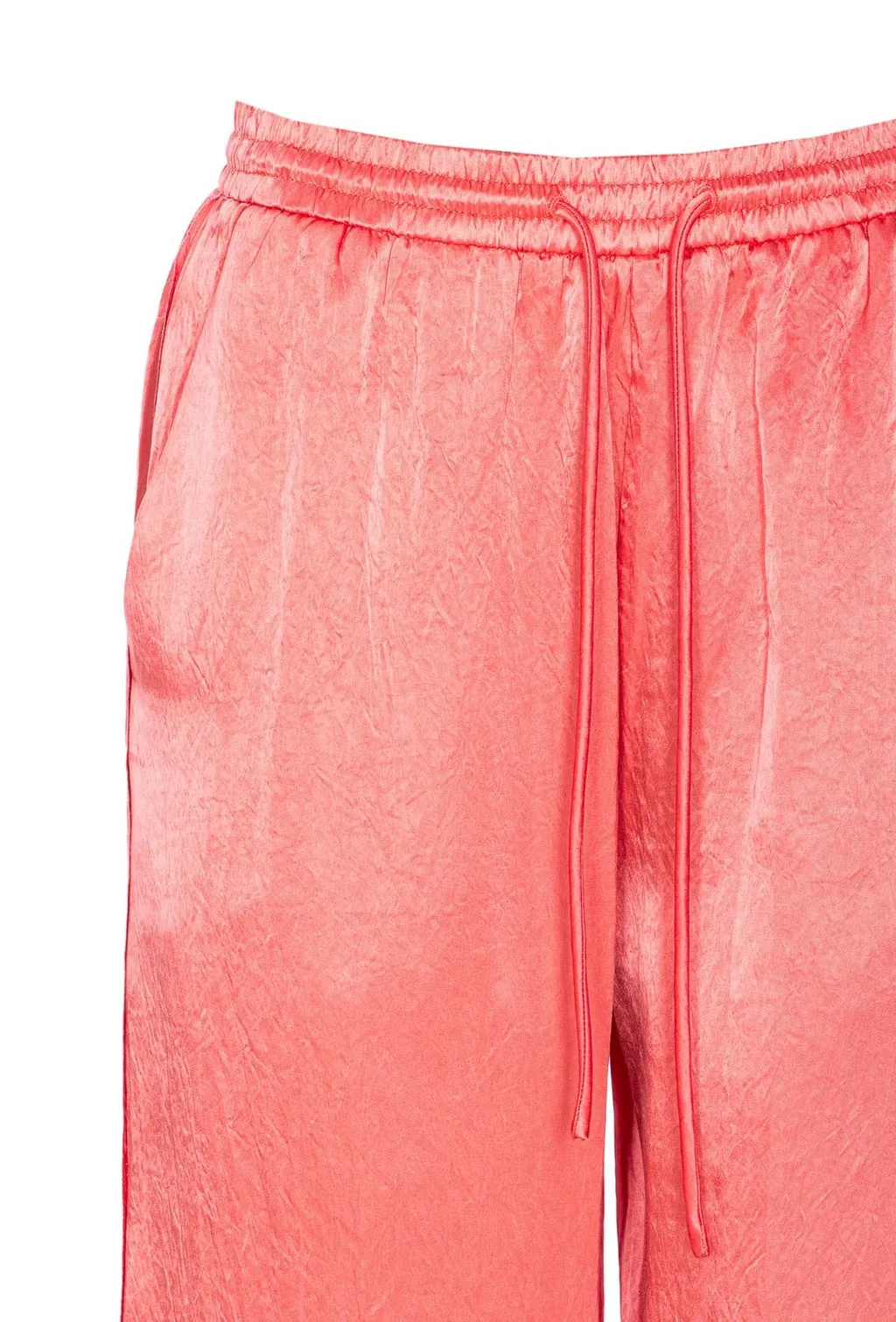 Pinko Pyjama-Style Satin Palazzo Trousers