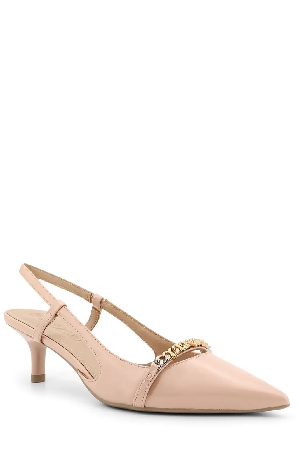 Pinko Chain-Linked Slingback Pumps
