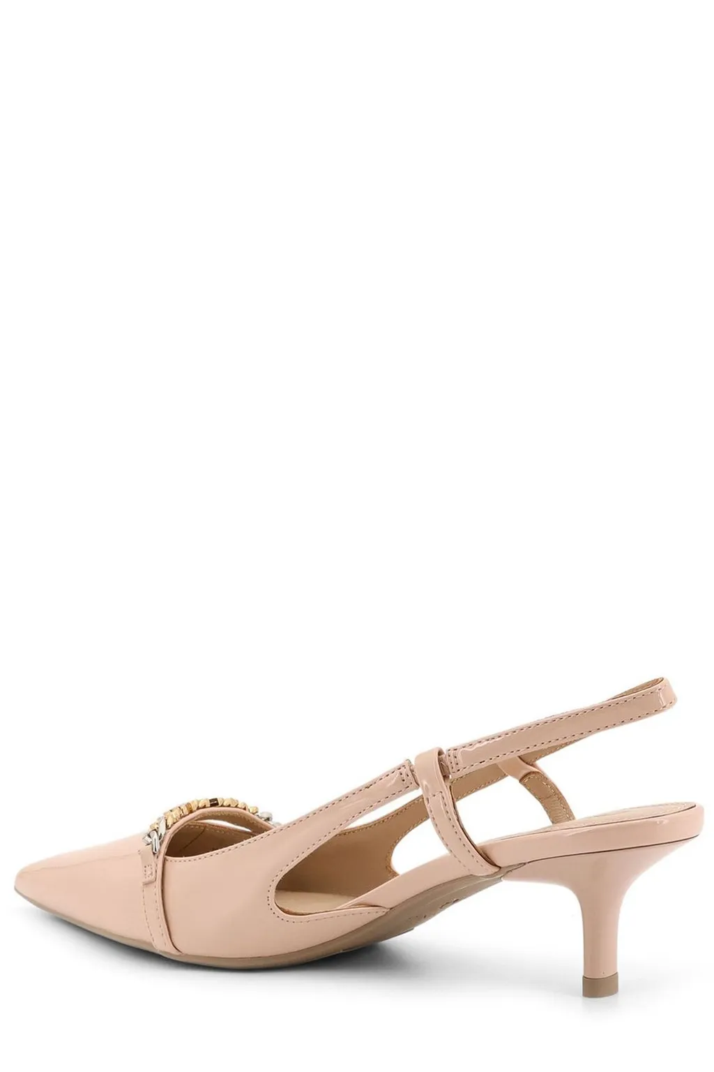 Pinko Chain-Linked Slingback Pumps