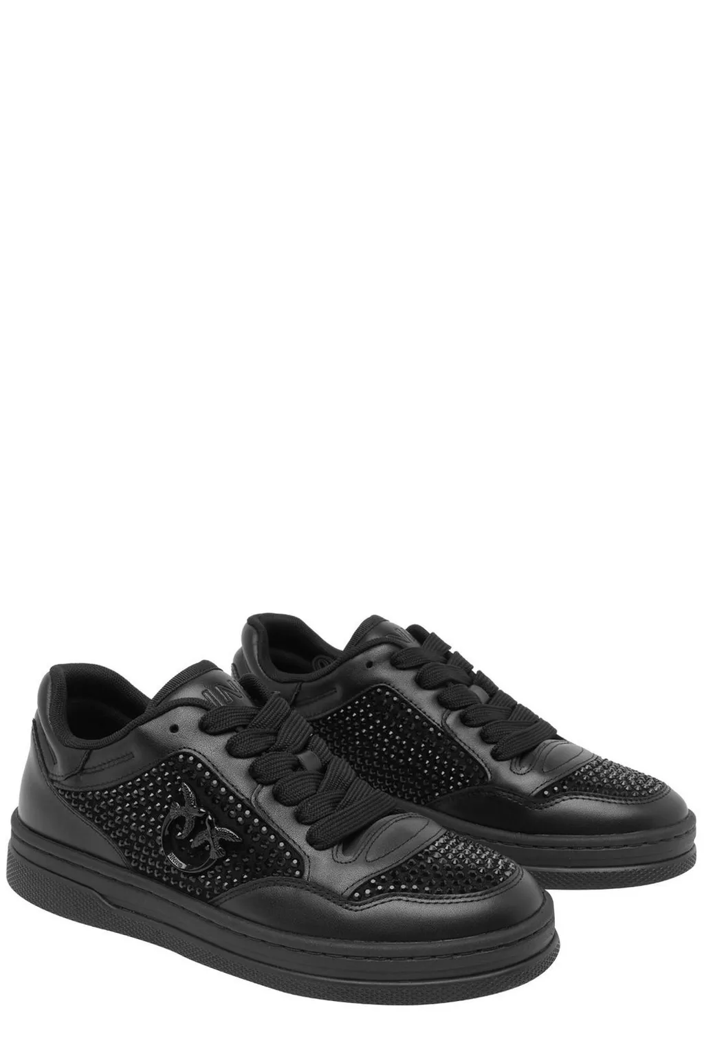 Pinko Embellished Low-Top Sneakers