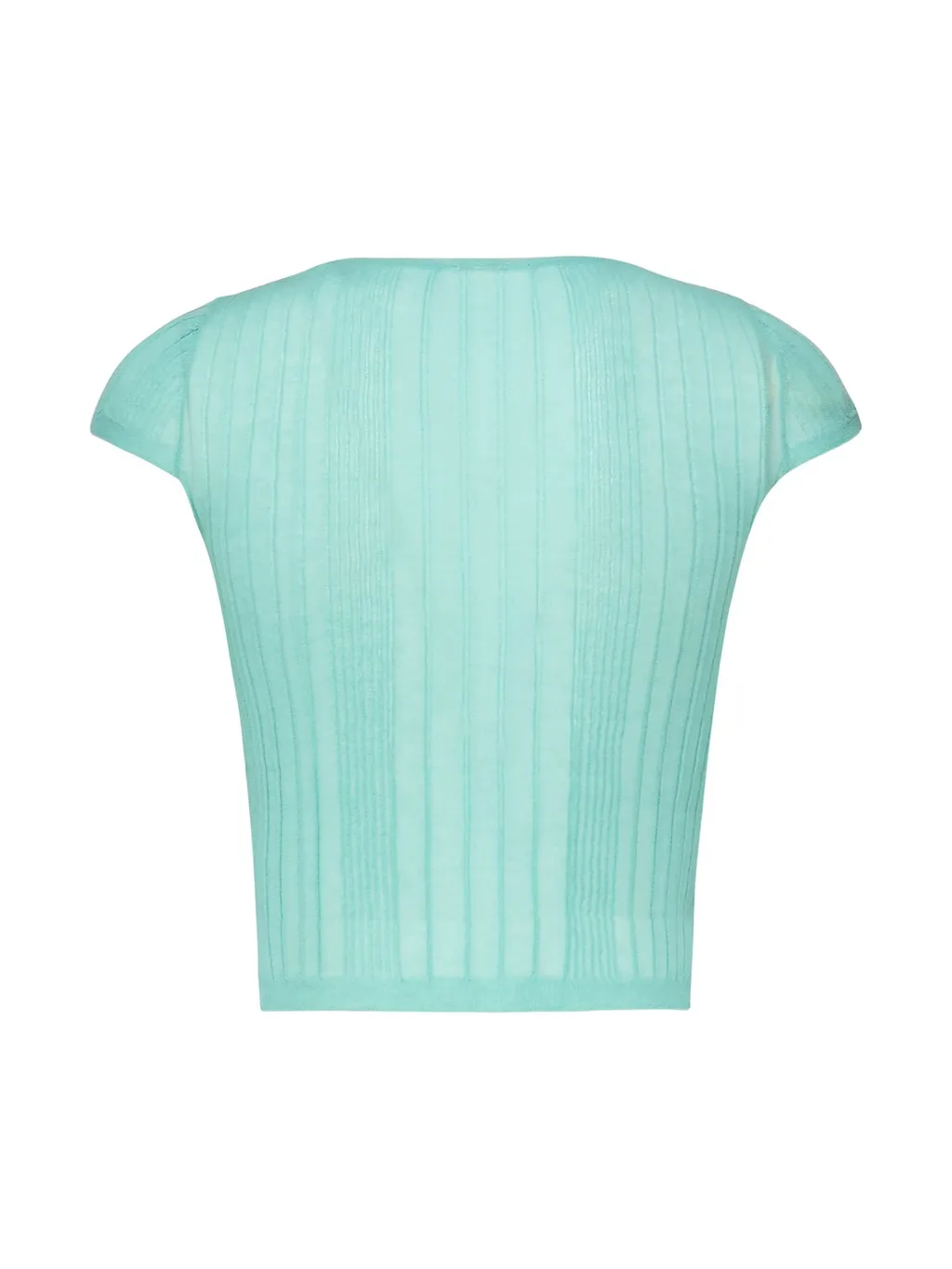 Pinko Semi-Sheer Ribbed Top