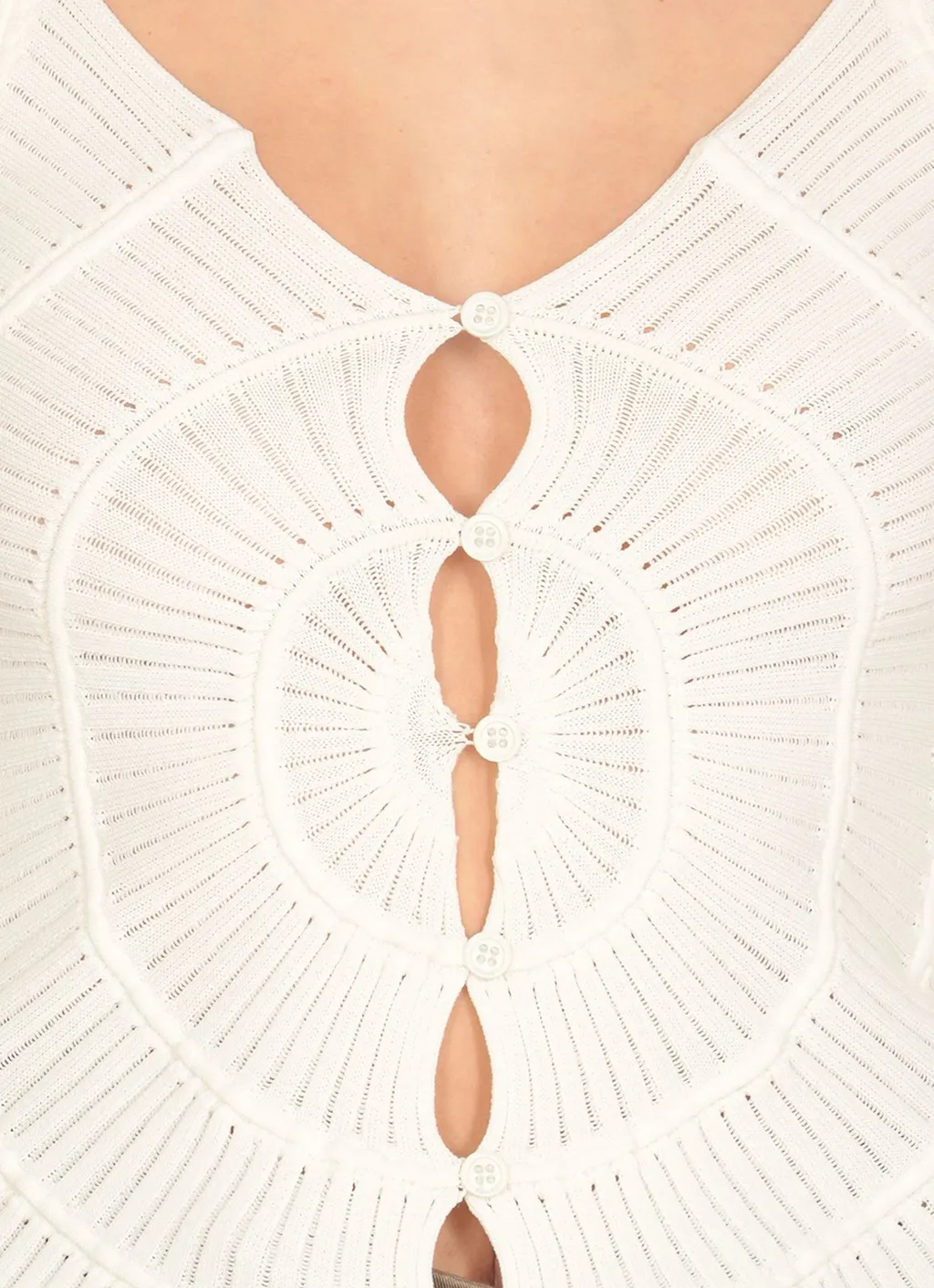 Pinko Sunny Design Slim-Fit Ribbed Cardigan