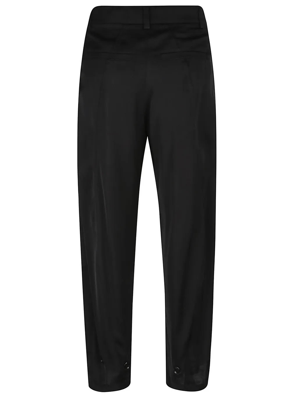 Pinko Satin Button Detailed Pants