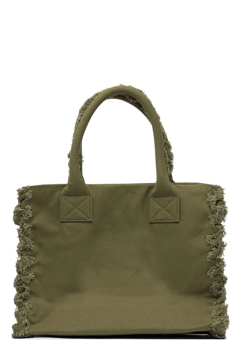 Pinko Logo Embroidered Beach Shopper Bag