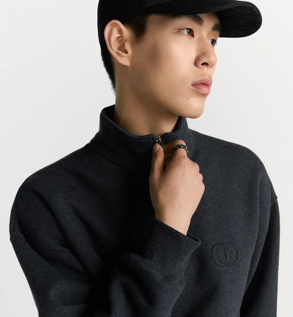 Cd Icon Half-Zip Sweatshirt