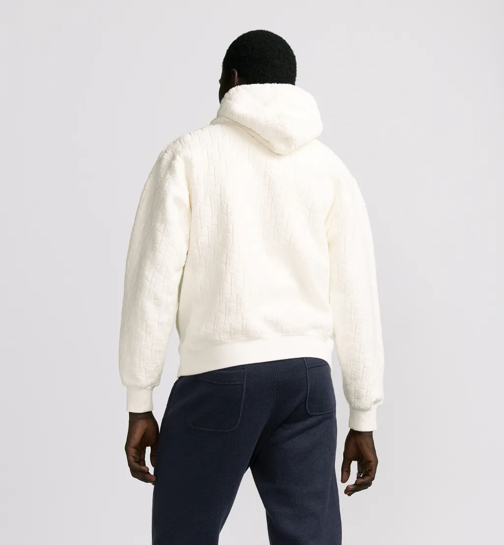 Dior Oblique Relaxed-Fit Hooded Sweatshirt