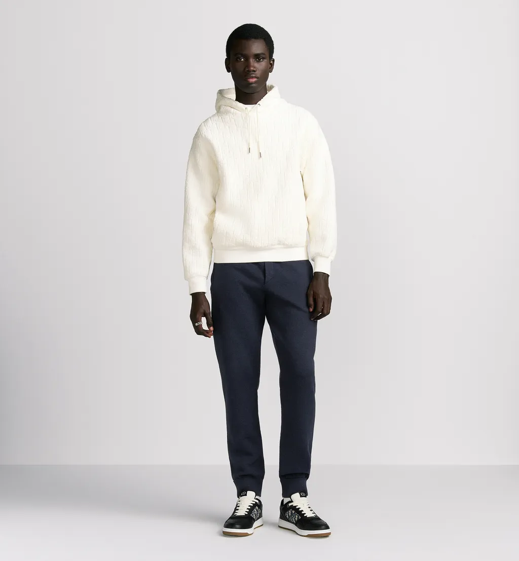 Dior Oblique Relaxed-Fit Hooded Sweatshirt