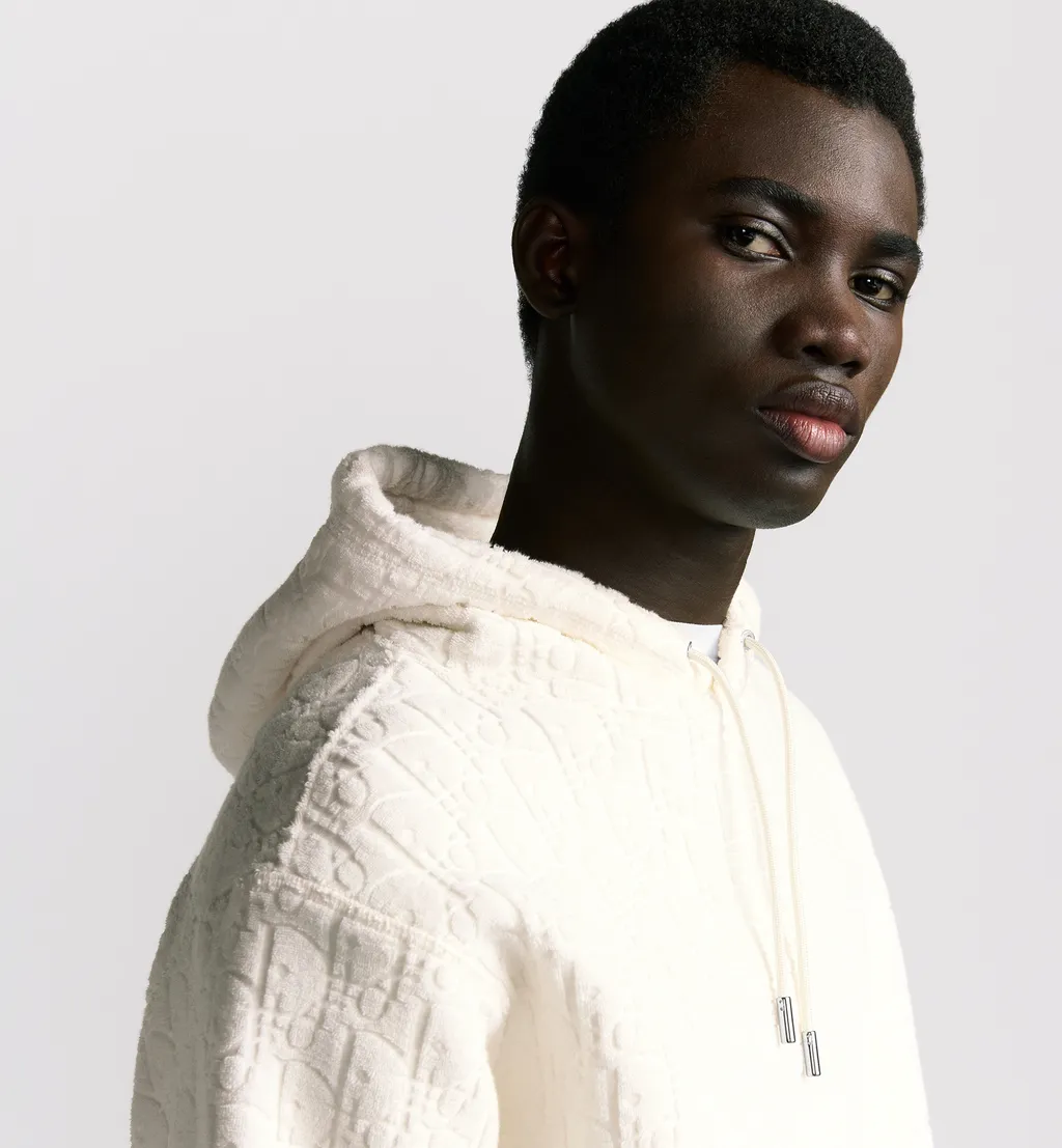 Dior Oblique Relaxed-Fit Hooded Sweatshirt