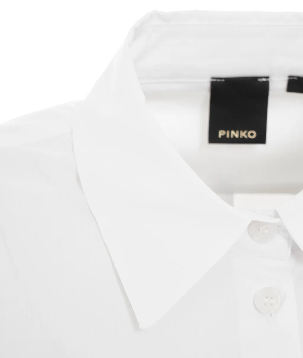 Pinko High-Low Hem Stretched Shirt