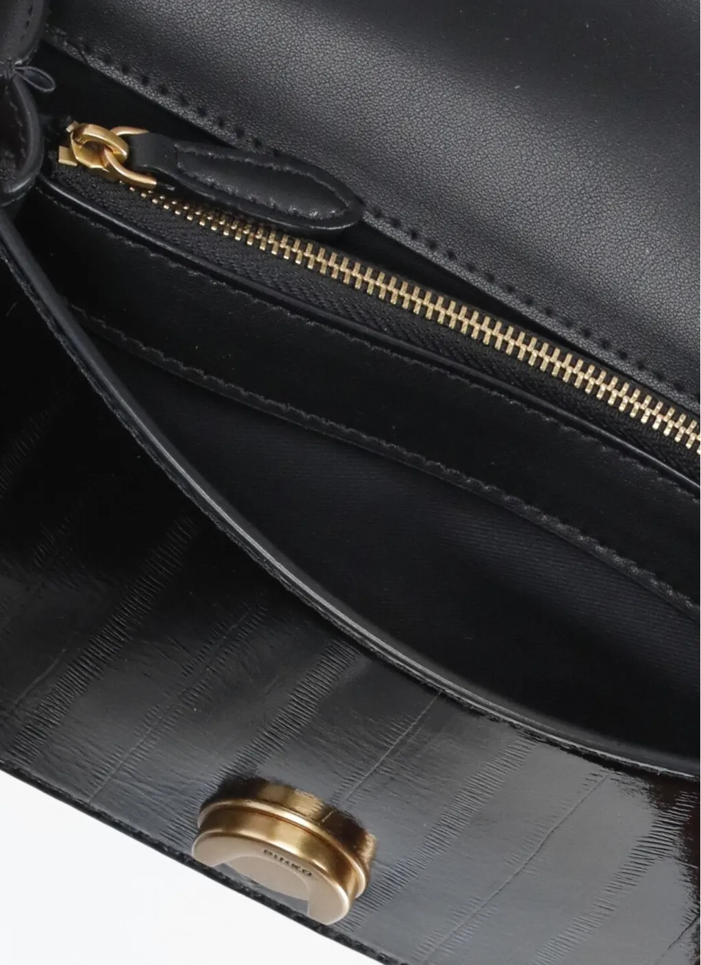 Pinko Love Foldover Crossbody Bag