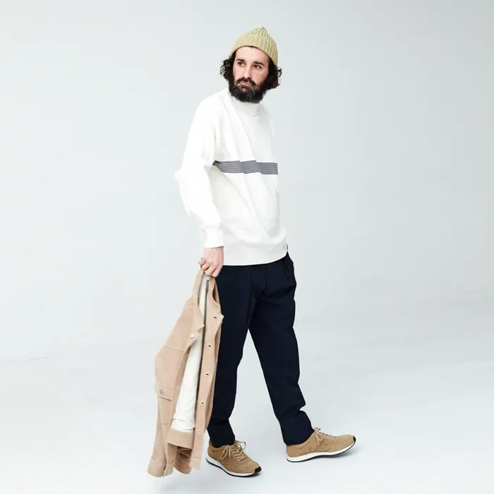 Kaiko Line Mock Knit