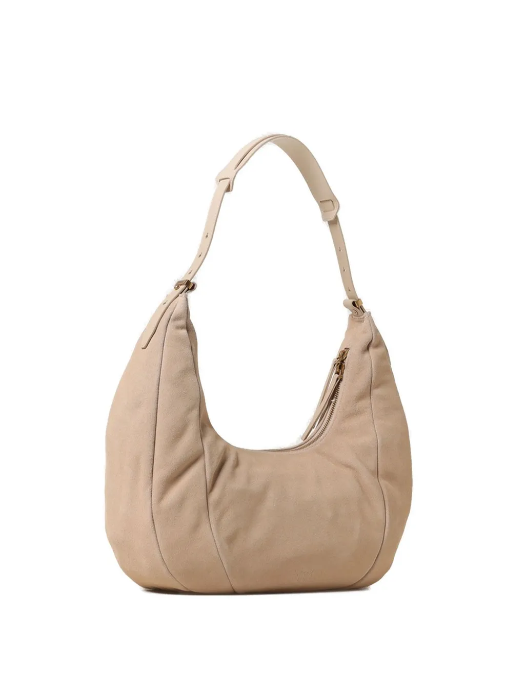 Pinko Zip-Fastening Slouchy Shoulder Bag