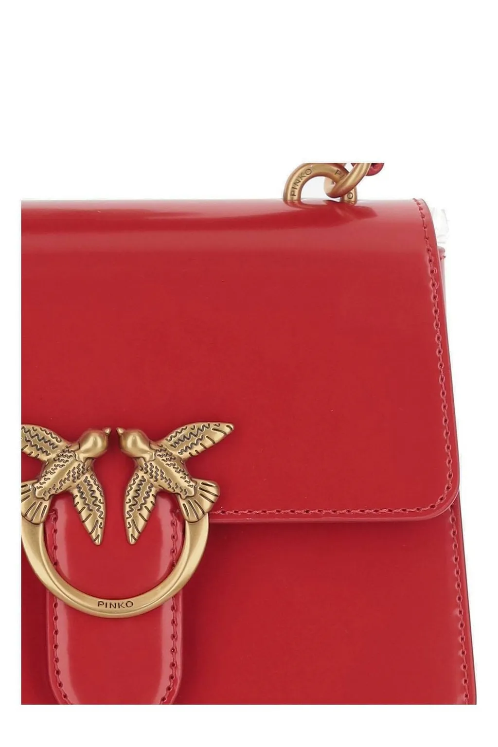 Pinko Love One Logo Plaque Mini Bag