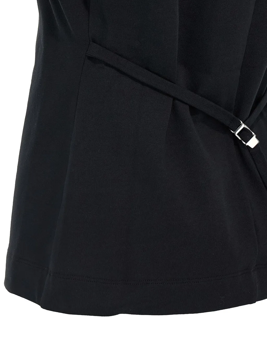 Pinko Belted Round Neck Blouse