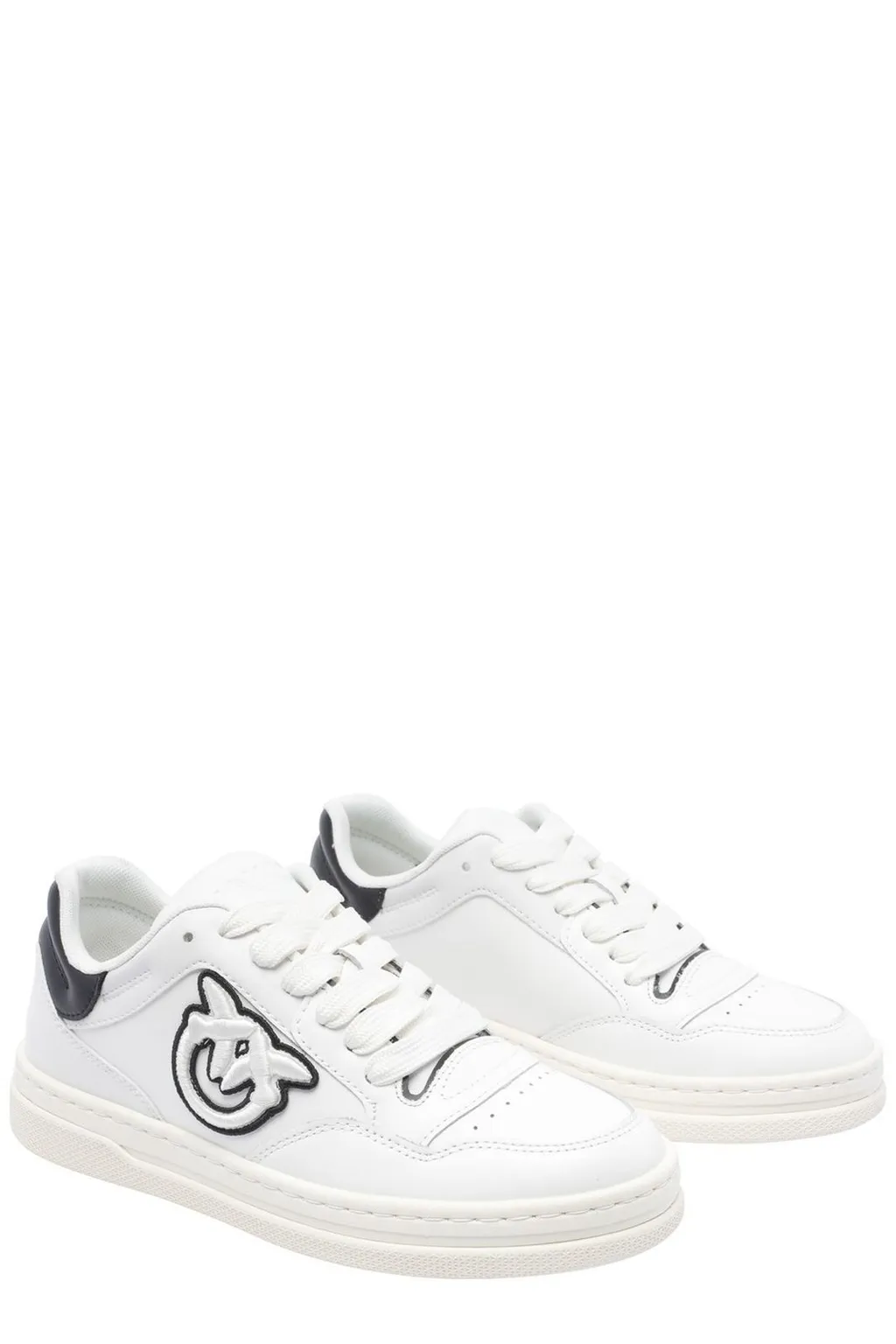 Pinko Gem Lace-Up Sneakers