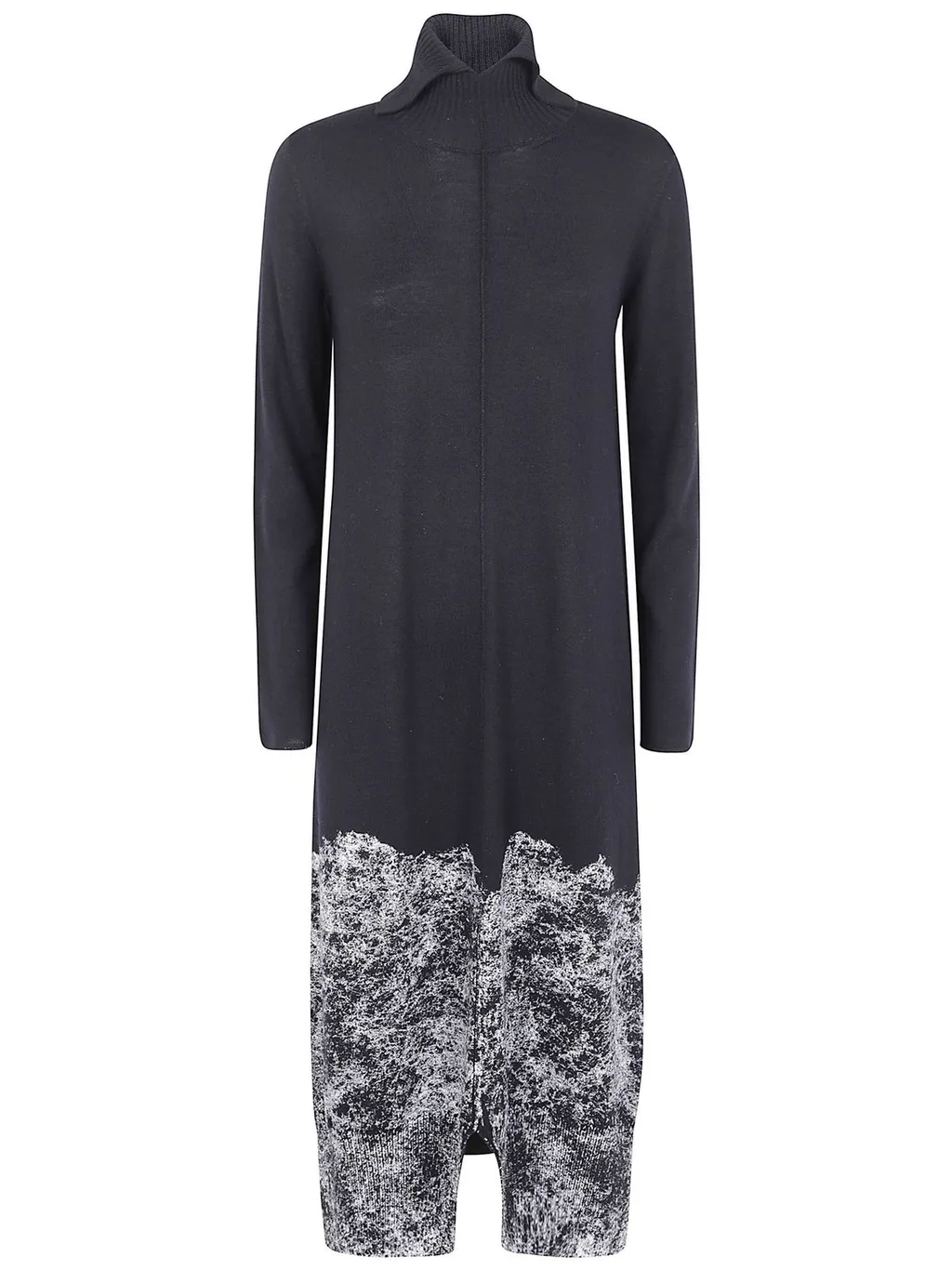 Pierantoniogaspari Tone-On-Tone Wool Dress