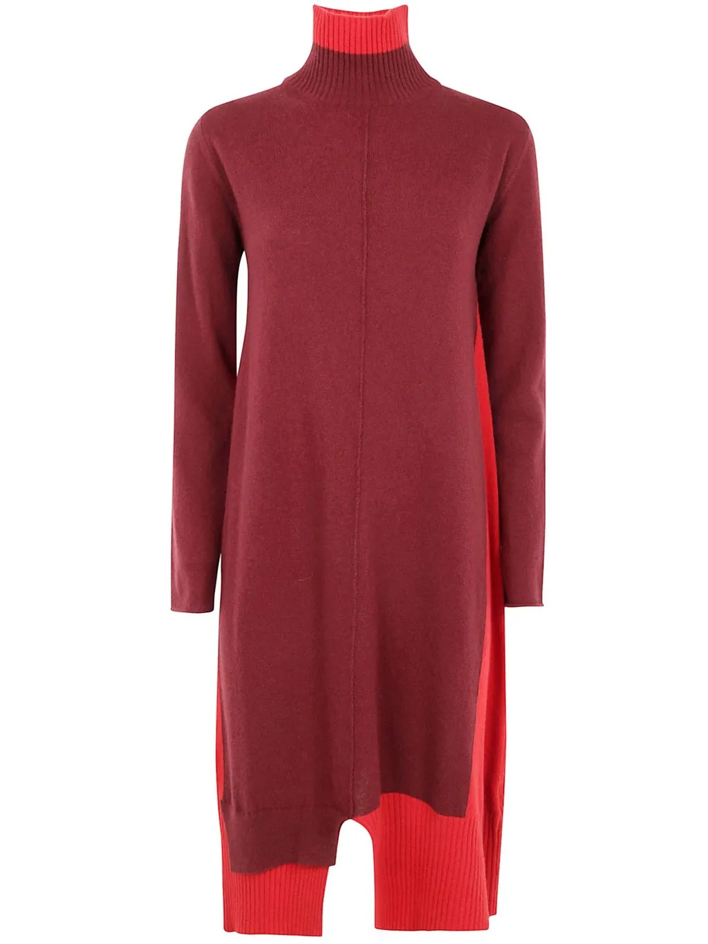 Pierantoniogaspari Block Color Wool Dress