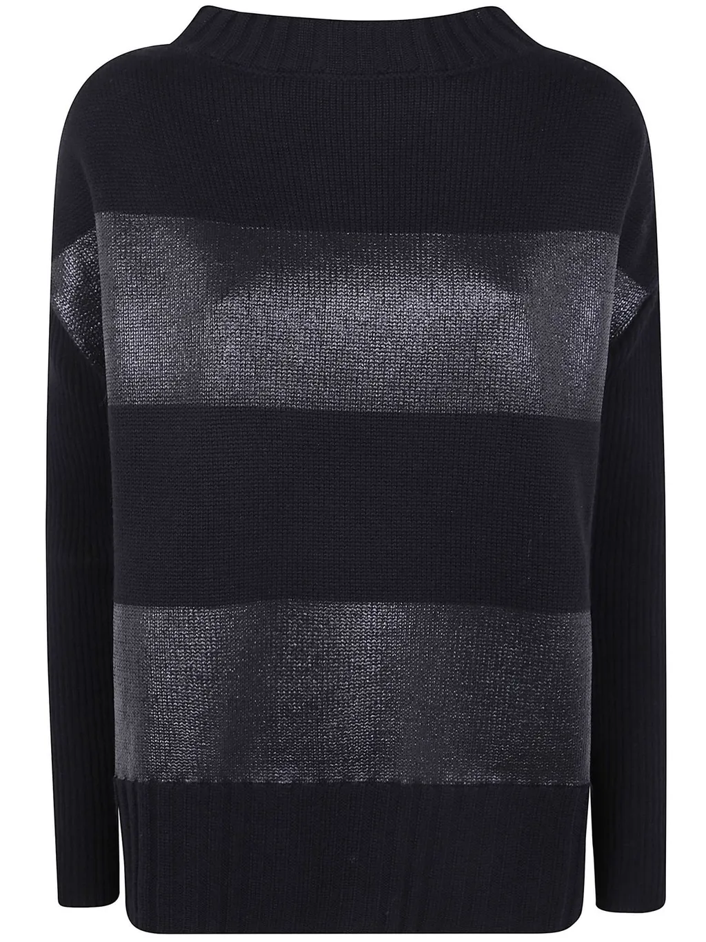 Pierantoniogaspari Satin Striped Pullover