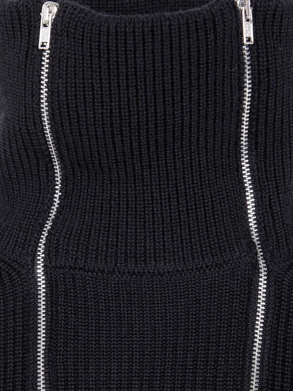 Pierantoniogaspari Zip High Neck Knitwear