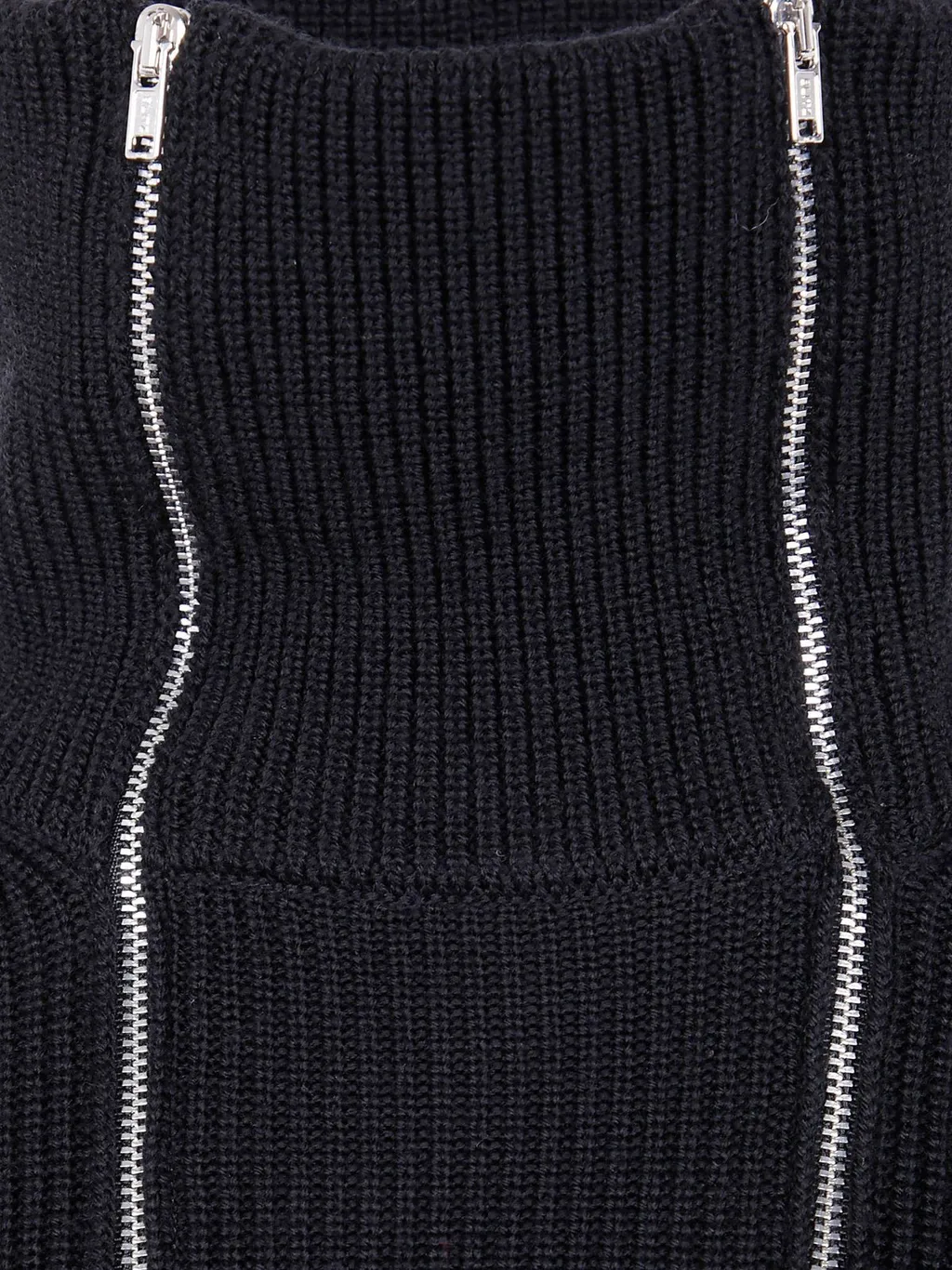 Pierantoniogaspari Zip High Neck Knitwear
