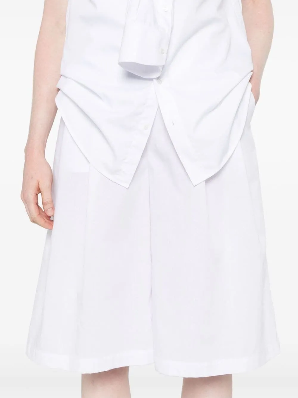 Pierantoniogaspari Pleated Bermuda Shorts