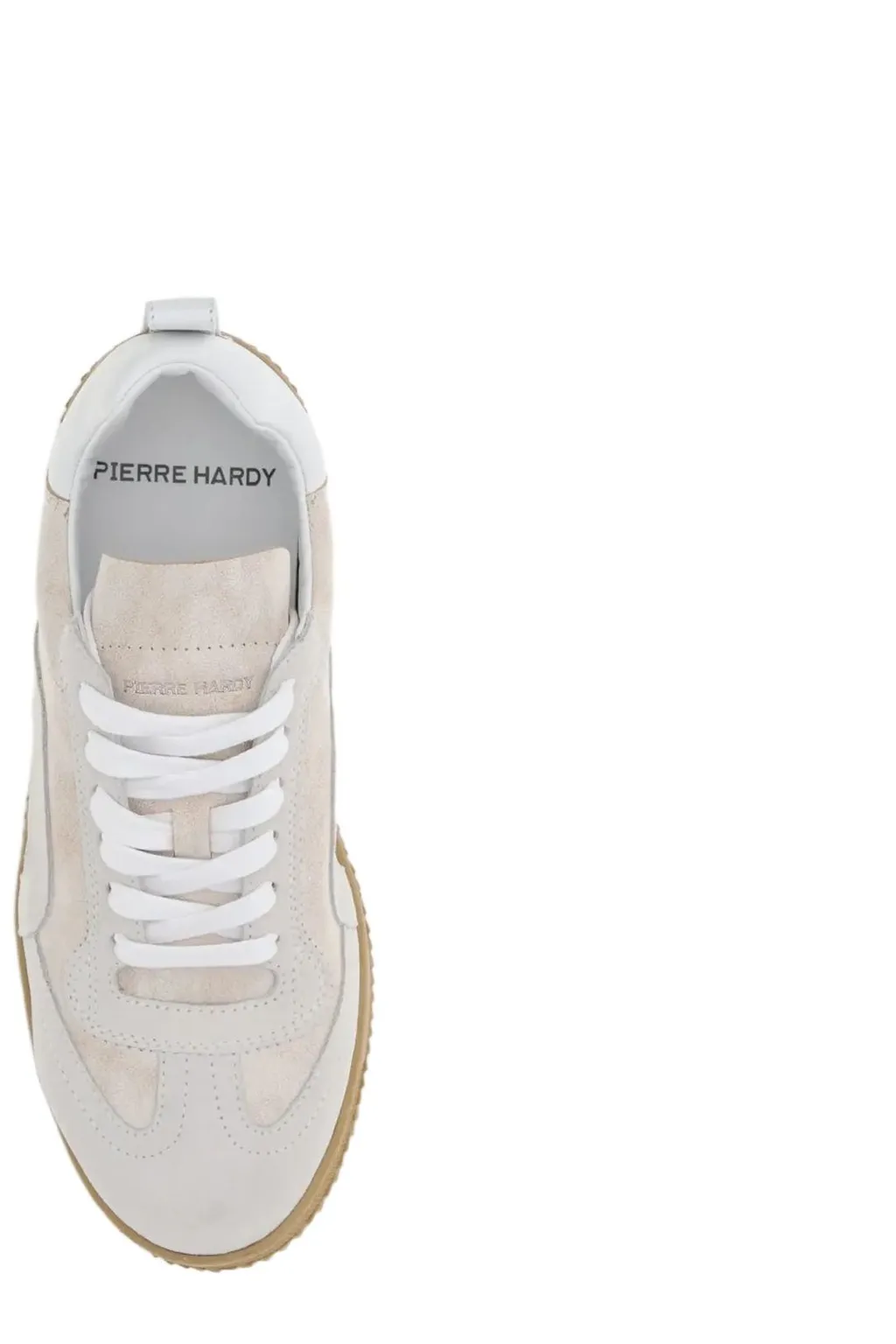 Pierre Hardy Suede Lace-Up Sneakers