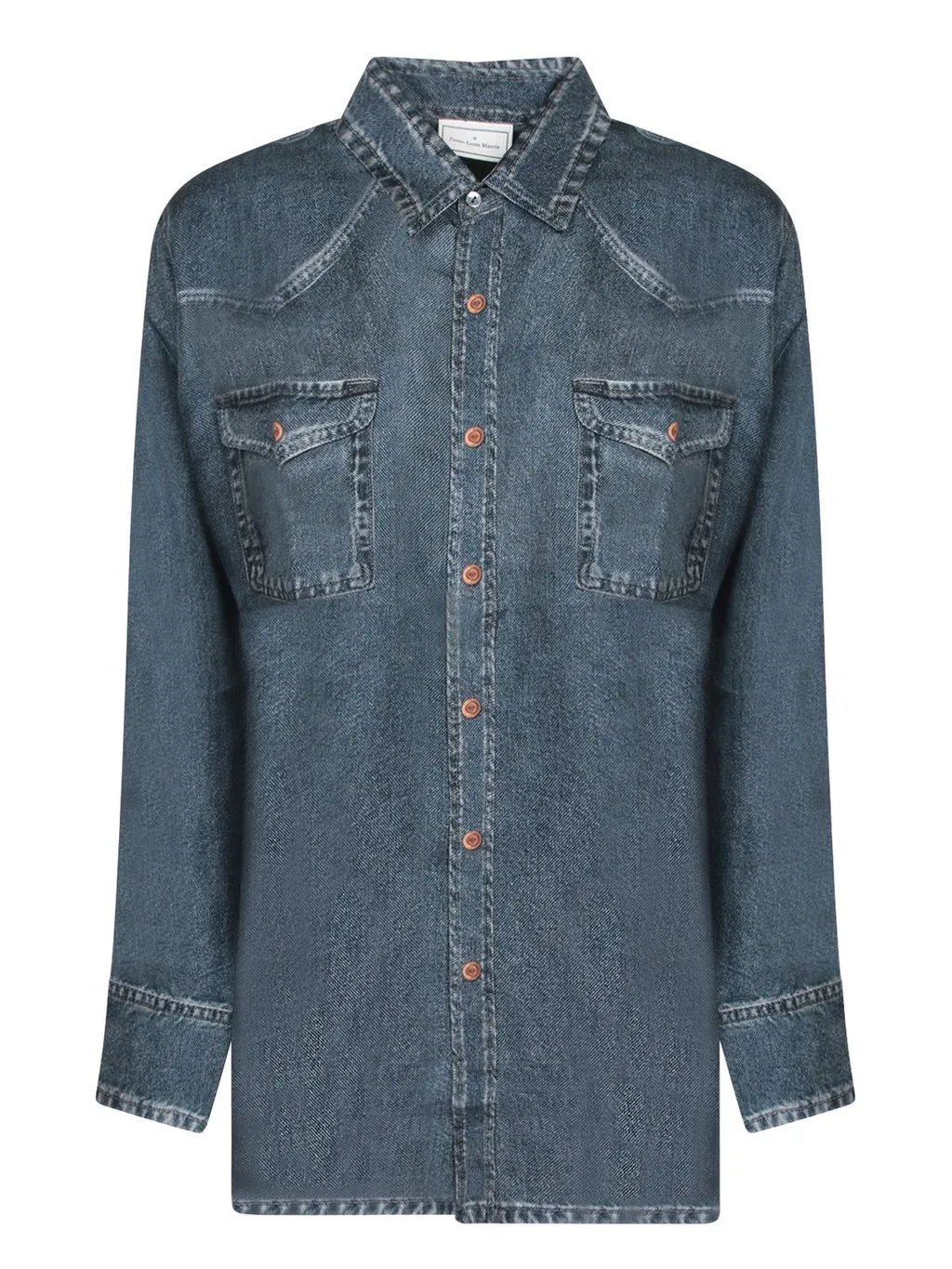 Pierre-Louis Mascia Aloes Denim Shirt