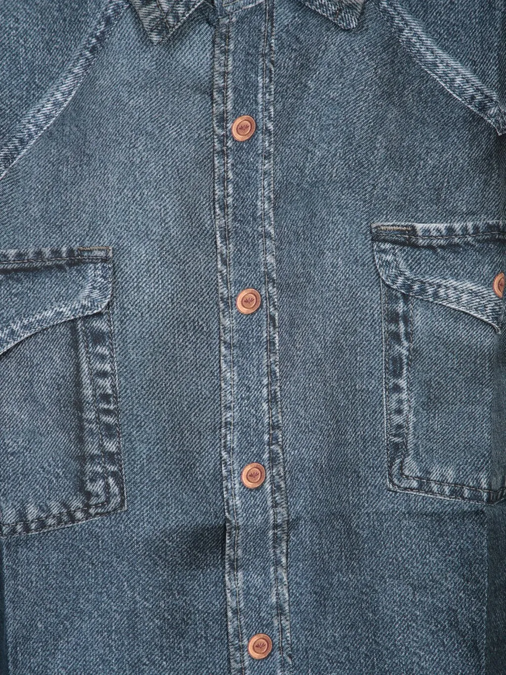 Pierre-Louis Mascia Aloes Denim Shirt
