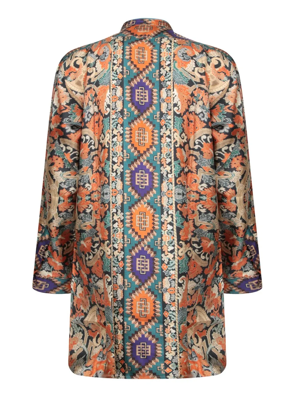 Pierre-Louis Mascia Aloes Printed Silk Shirt