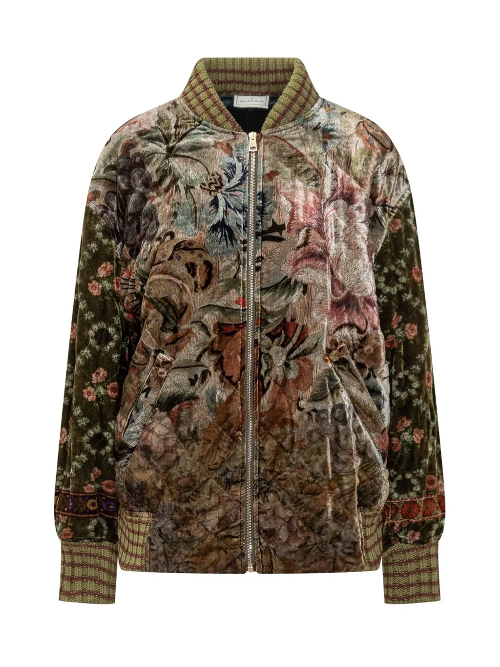 Pierre-Louis Mascia Floral Bomber Jacket