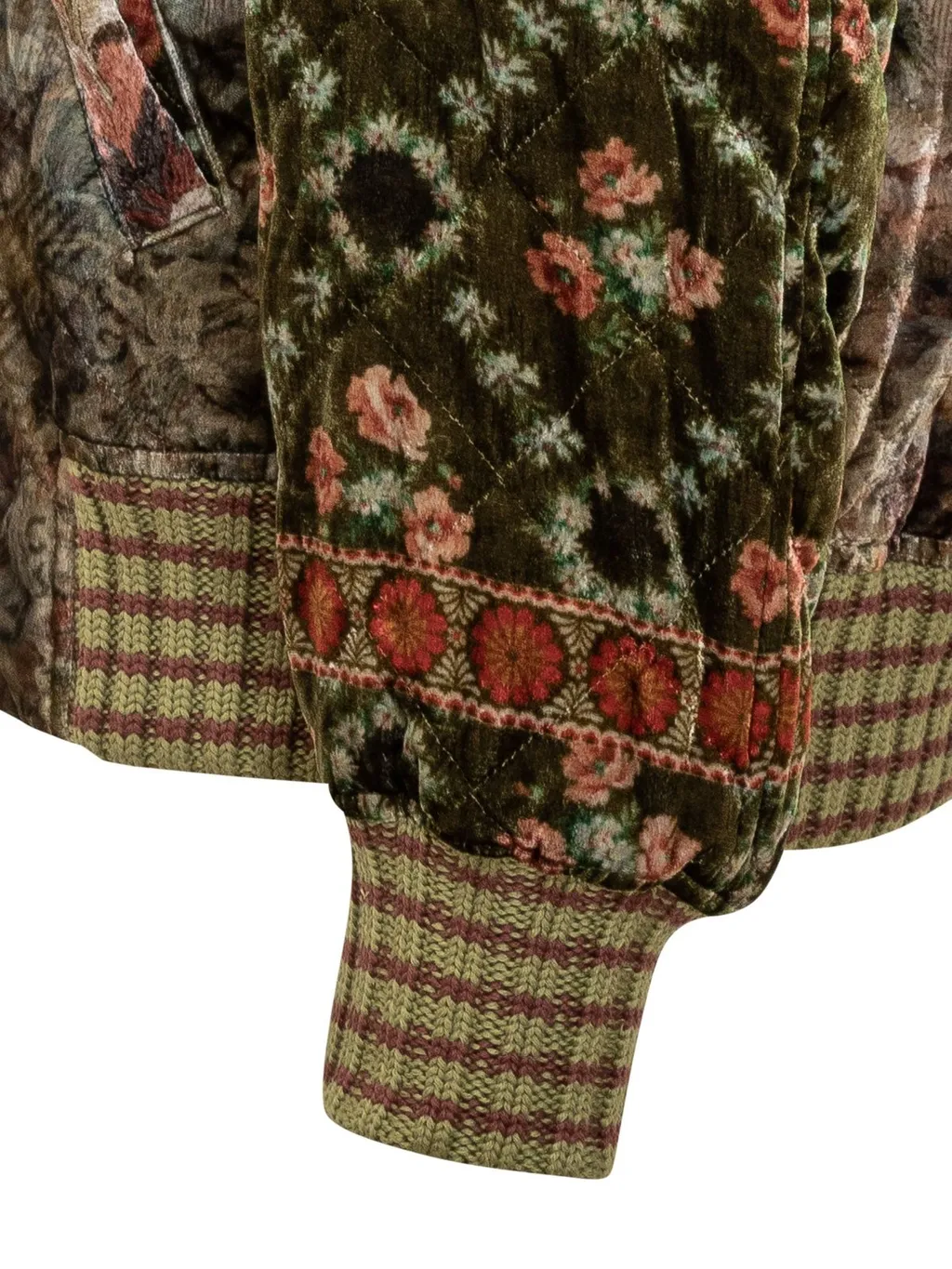 Pierre-Louis Mascia Floral Bomber Jacket