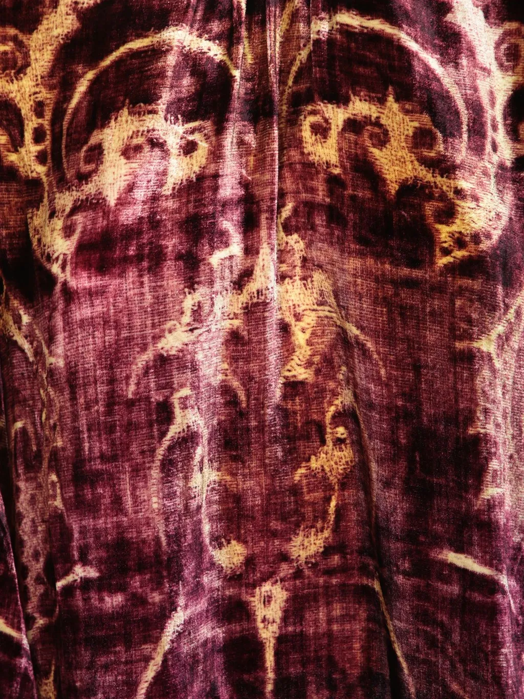 Pierre-Louis Mascia Printed Velvet Blouse