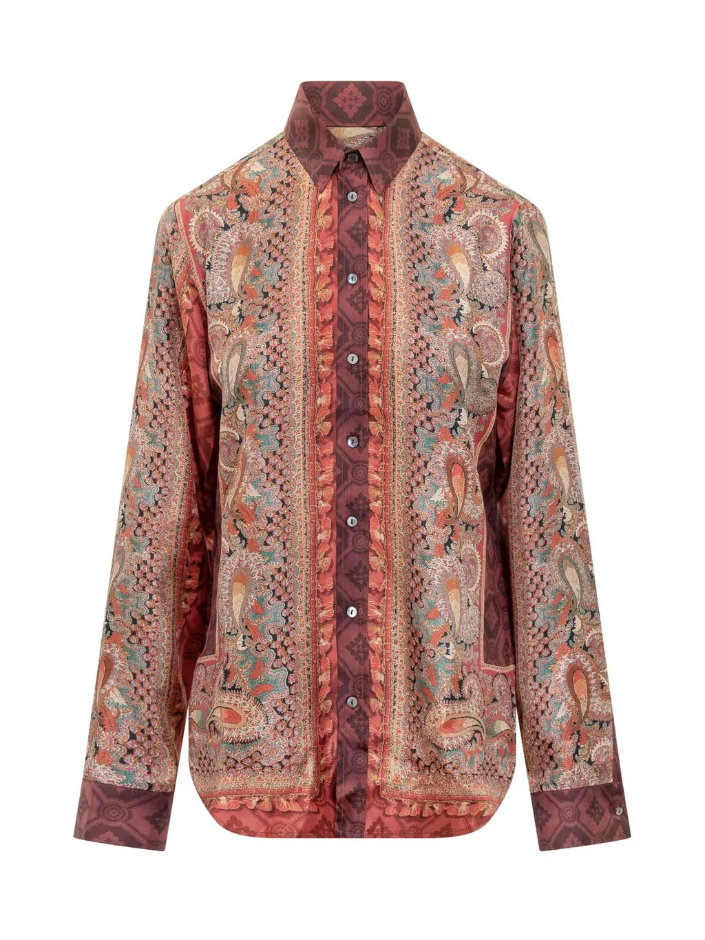 Pierre-Louis Mascia Paisley Long-Sleeve Shirt