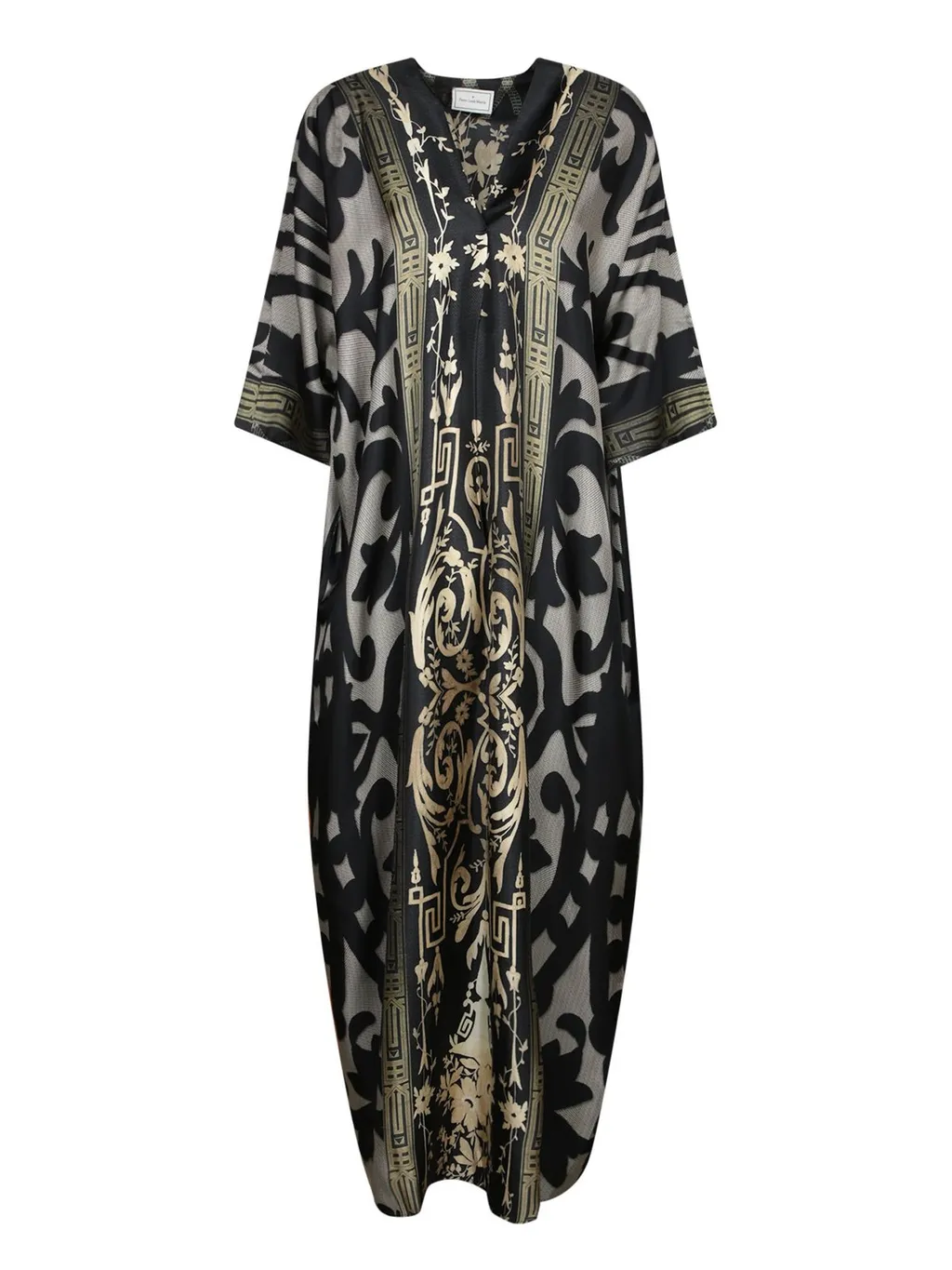 Pierre-Louis Mascia Aloes Graphic Caftan Dress