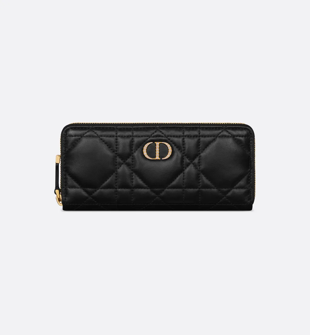Miss Caro Voyageur Slim Wallet With Crystals