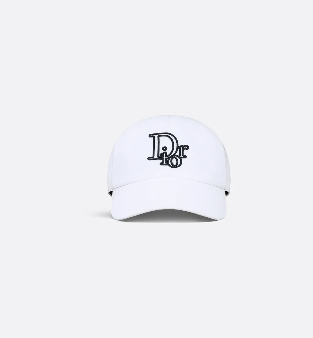 Cap With Centered Dior Oblique