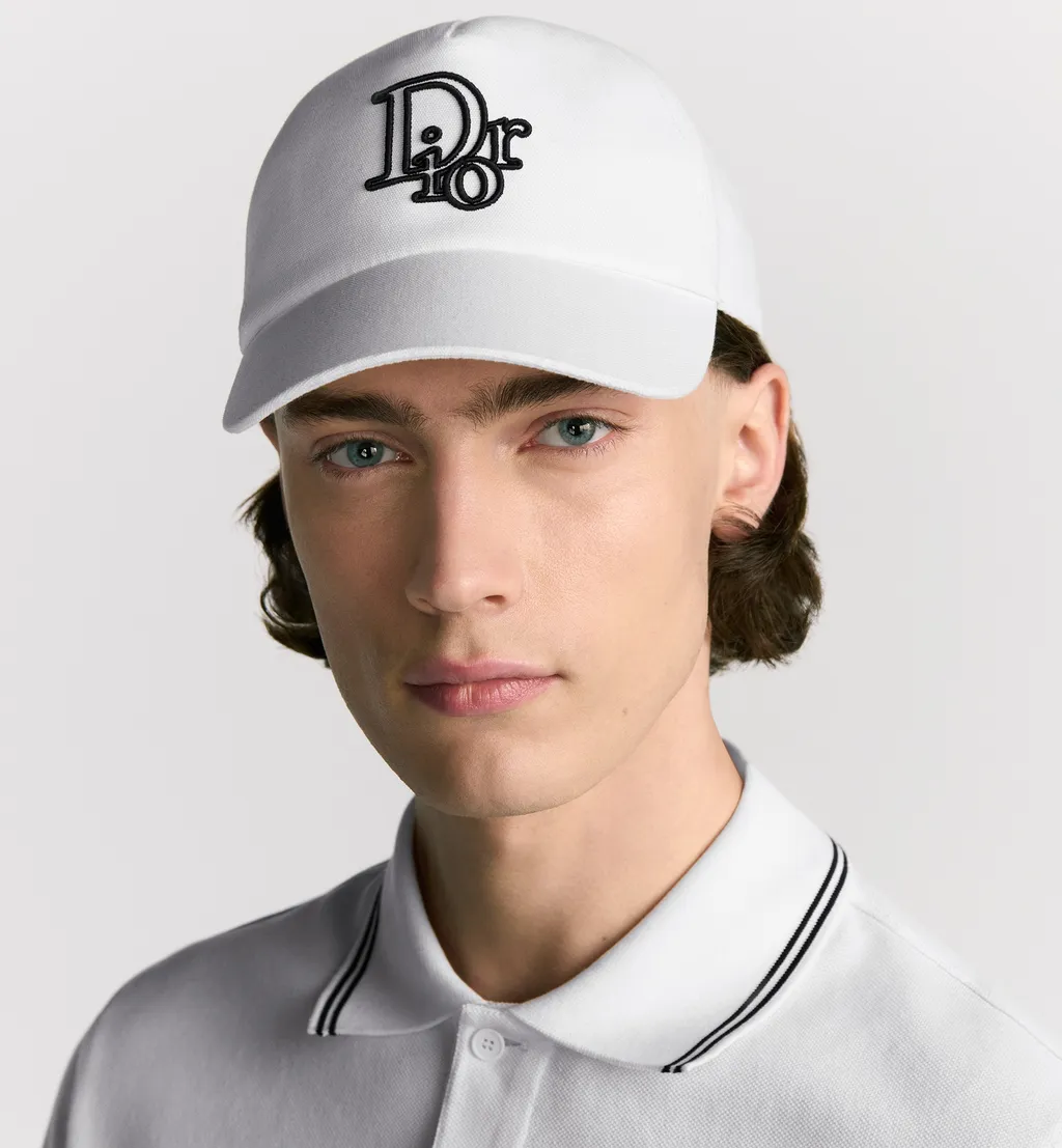Cap With Centered Dior Oblique