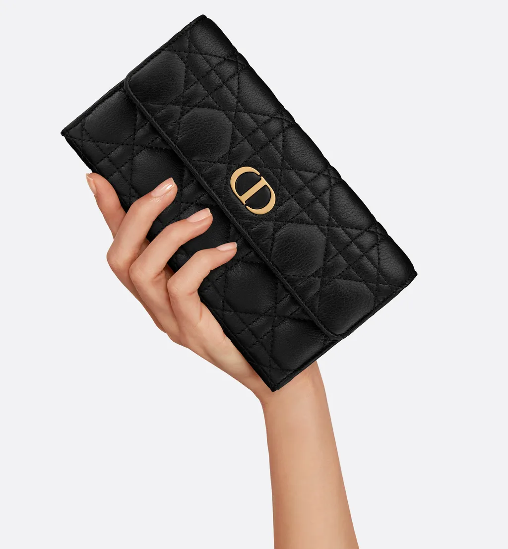 Dior Caro Orchid Long Wallet