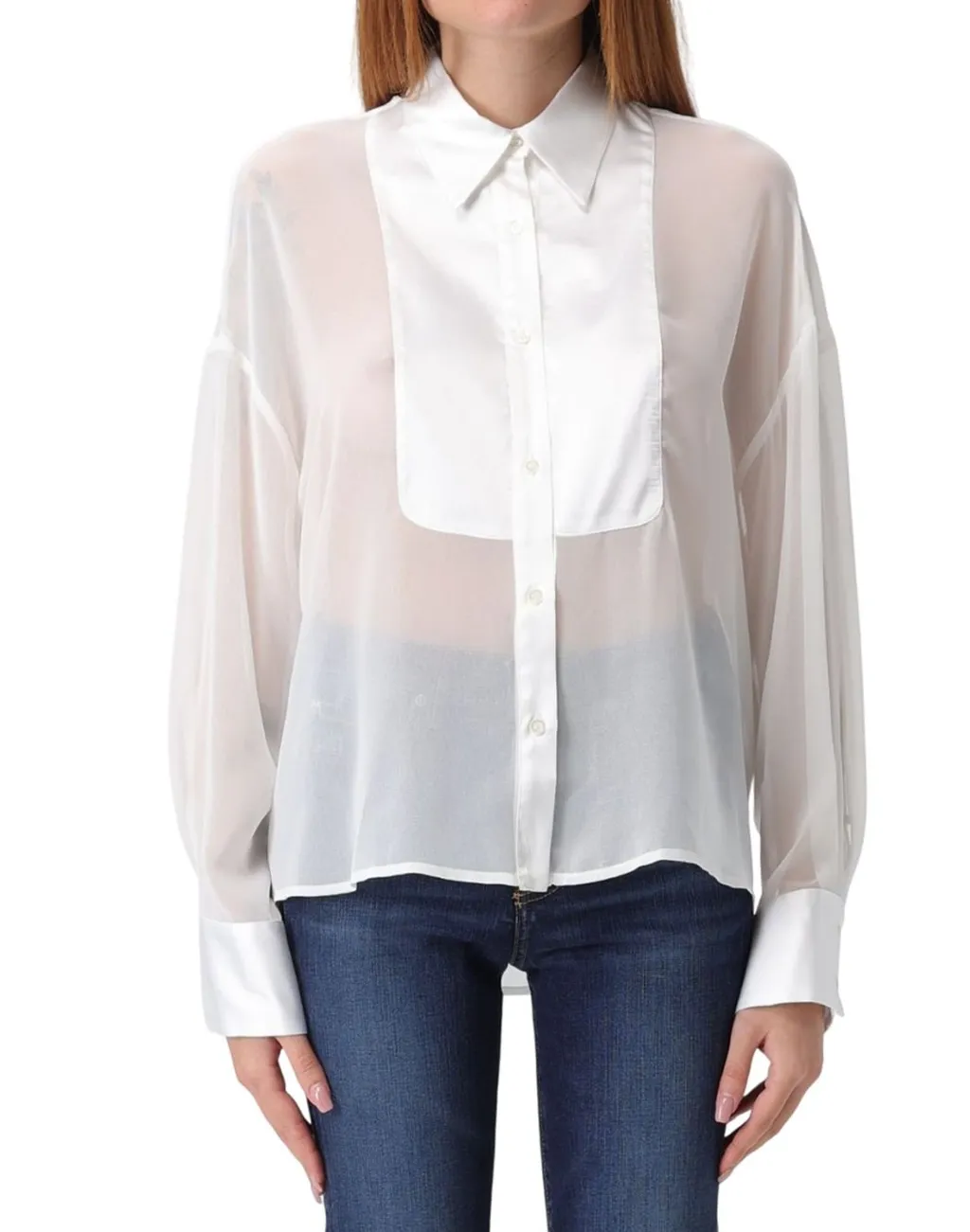 Pinko Button-Up Long-Sleeved Shirt