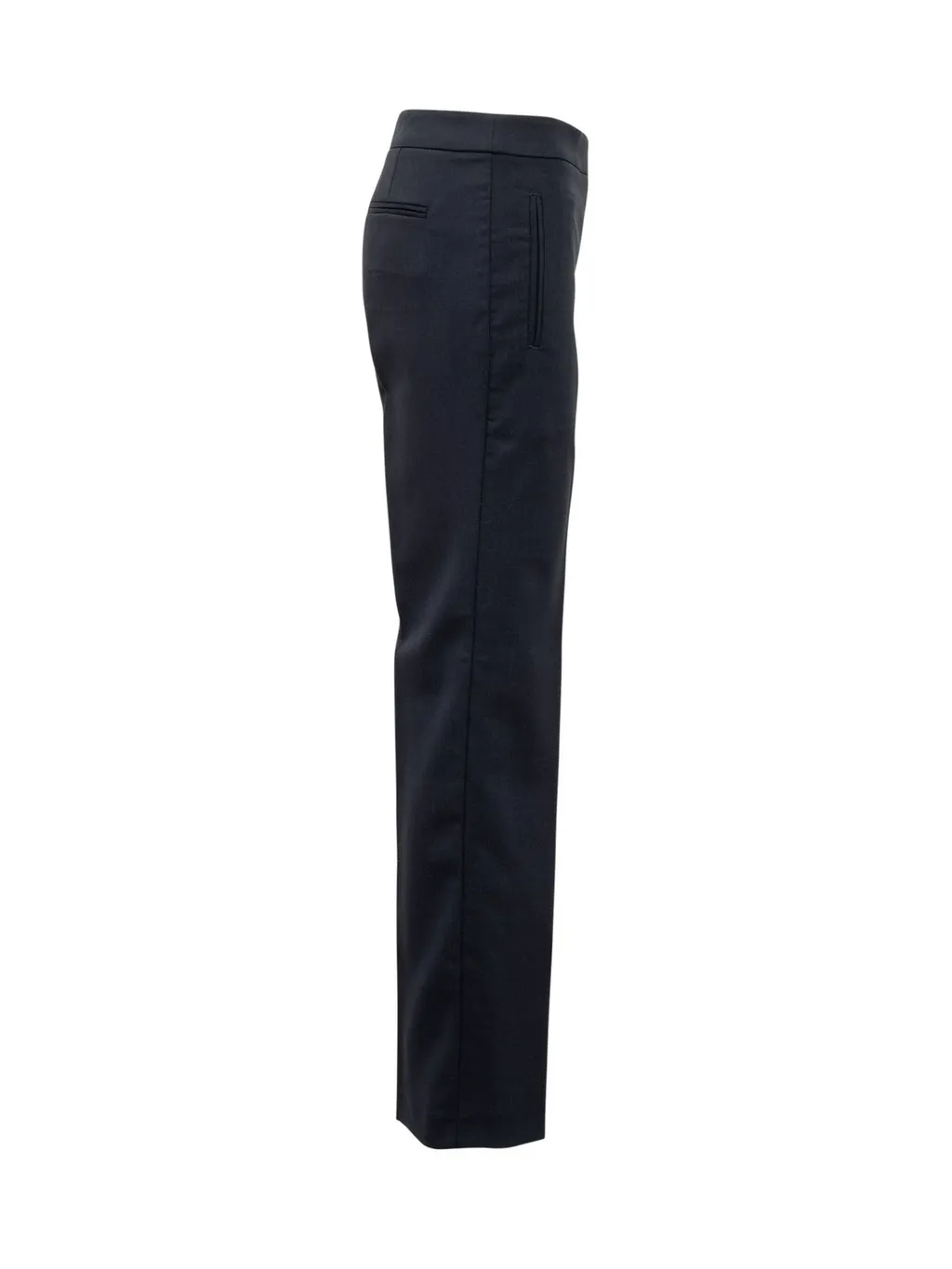 Pinko High-Waisted Textured Trousers