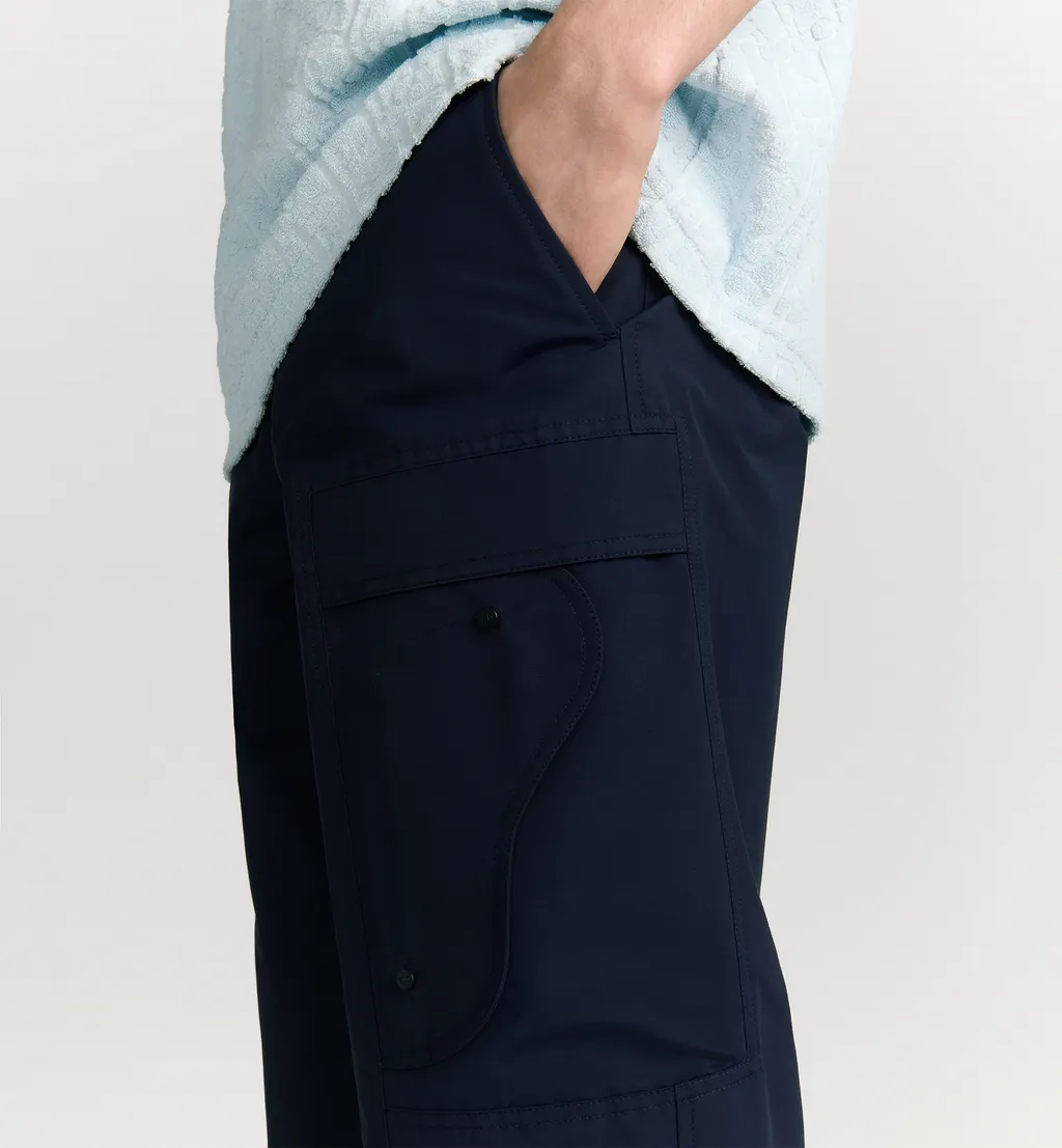 Cargo Pants With Saddle Pocket