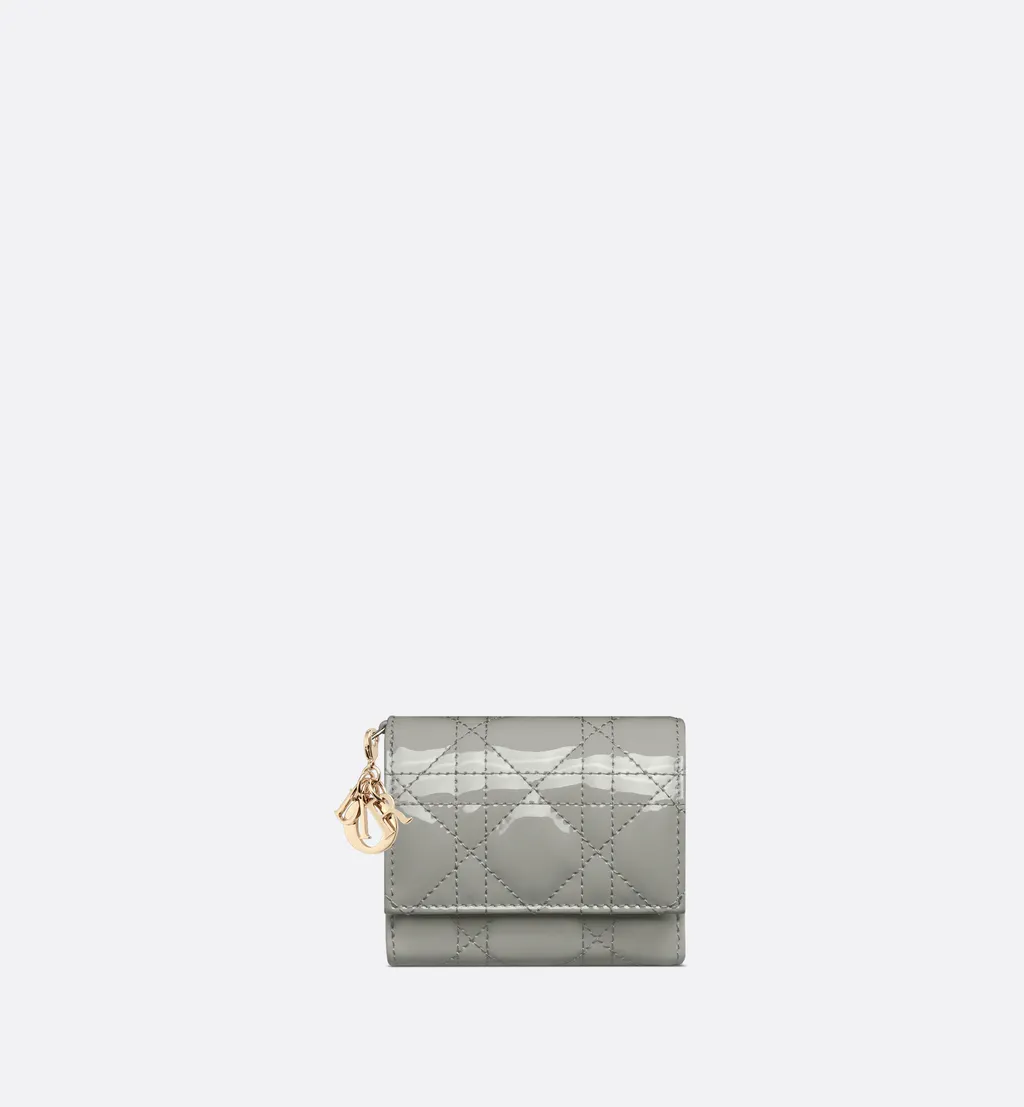 Lady Dior Lotus Wallet