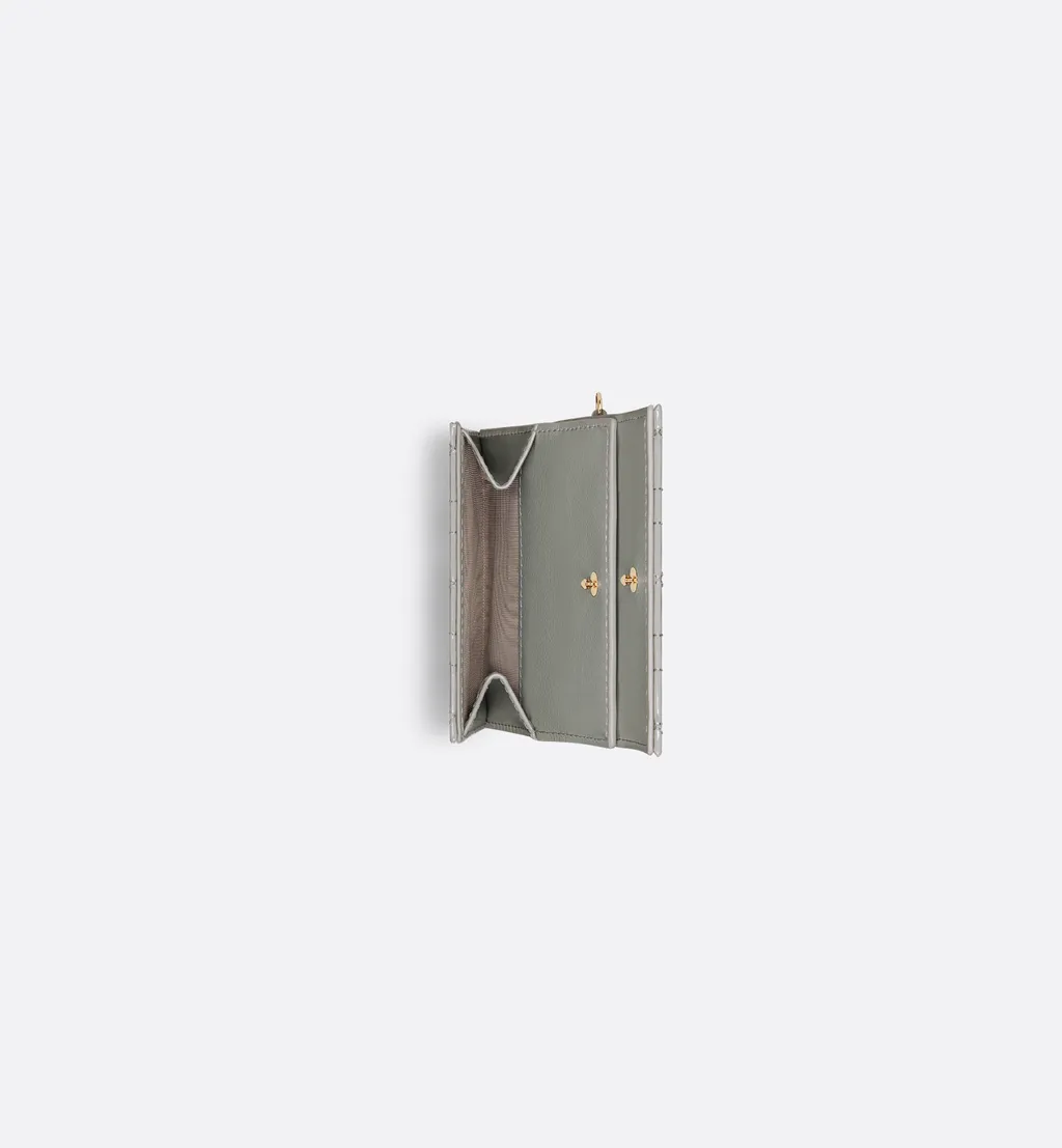 Lady Dior Lotus Wallet